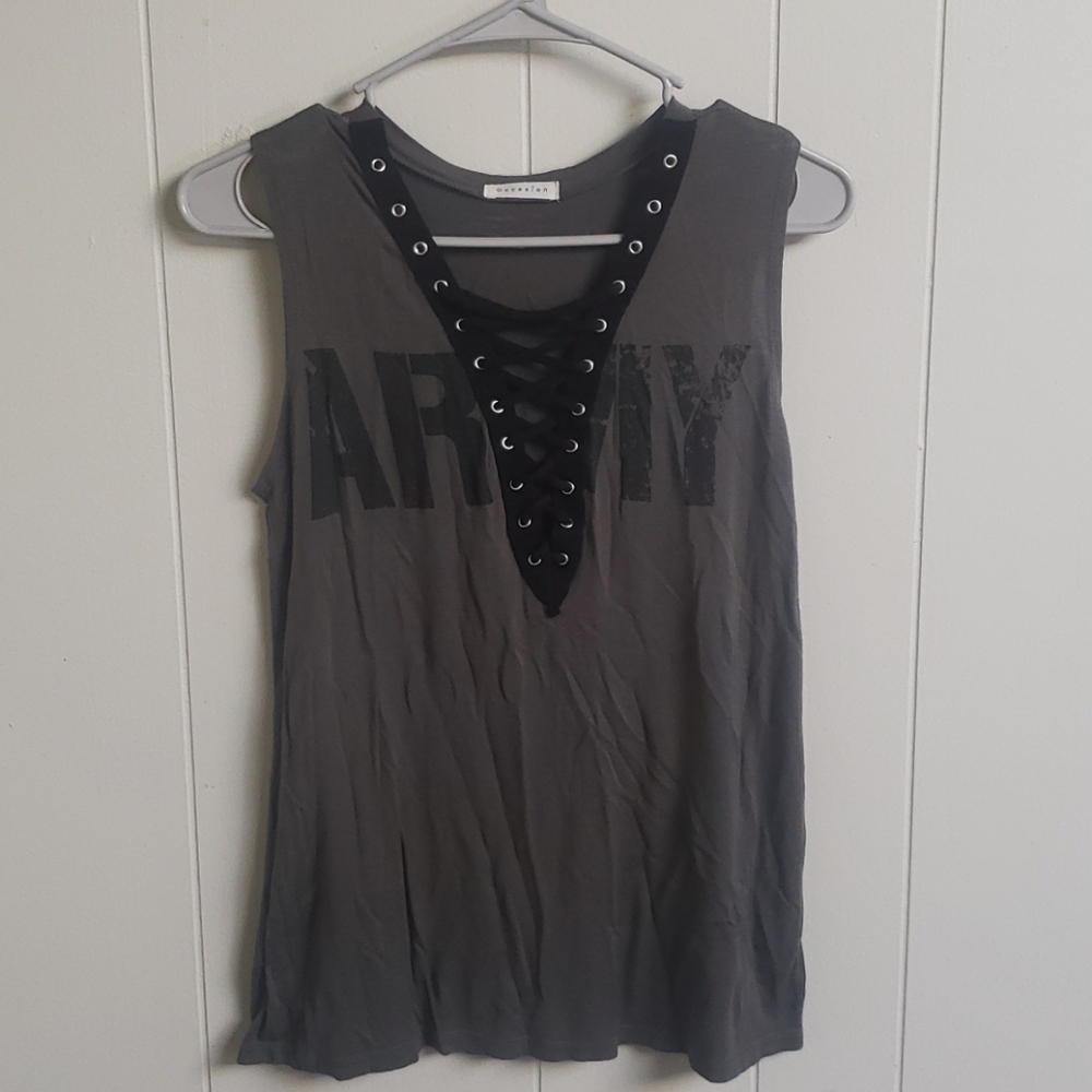 Womens Army Tank